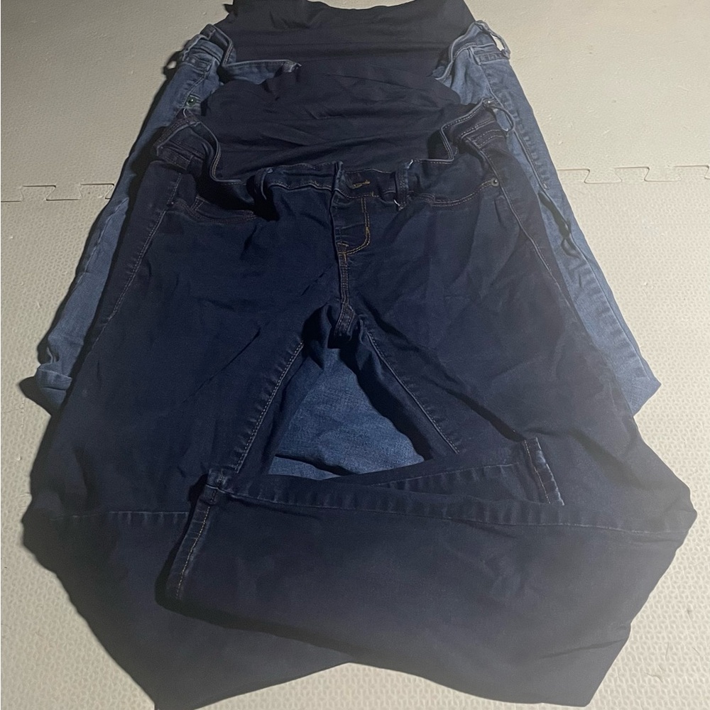 Old Navy Men's Dark Blue Skinny Jeans